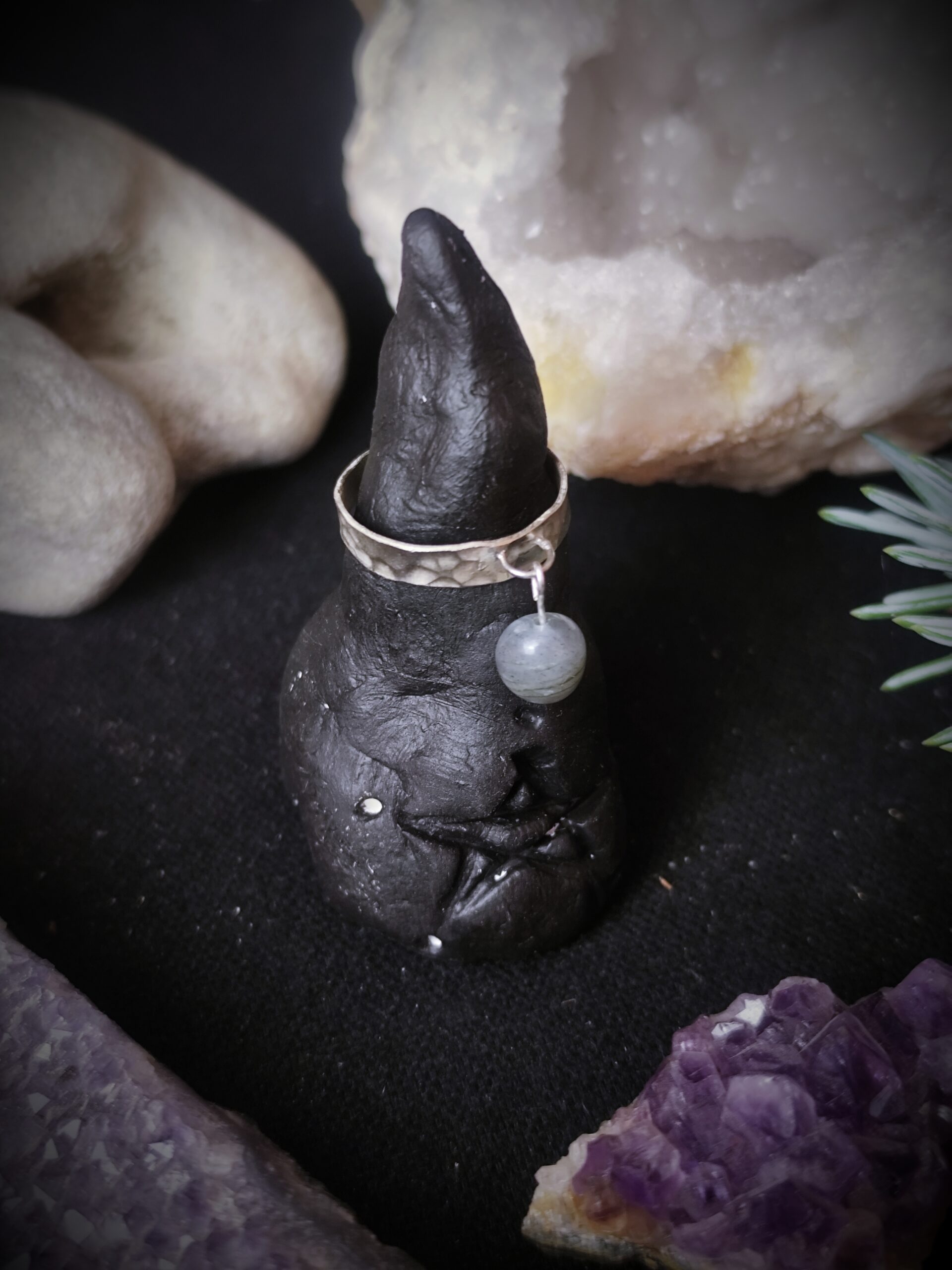 Bague Rusalka - Argent et Labradorite – Image 2