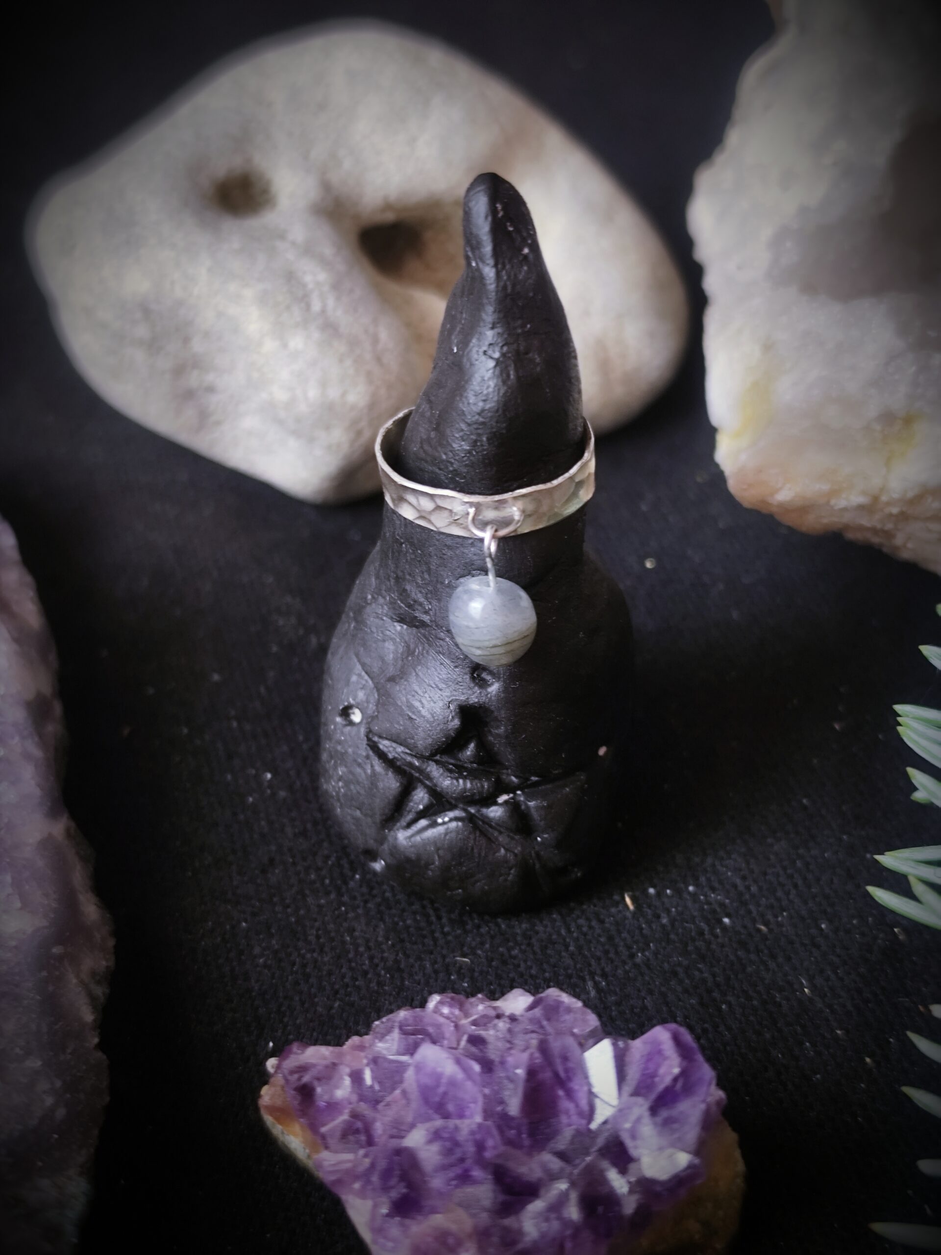 Bague Rusalka - Argent et Labradorite – Image 3