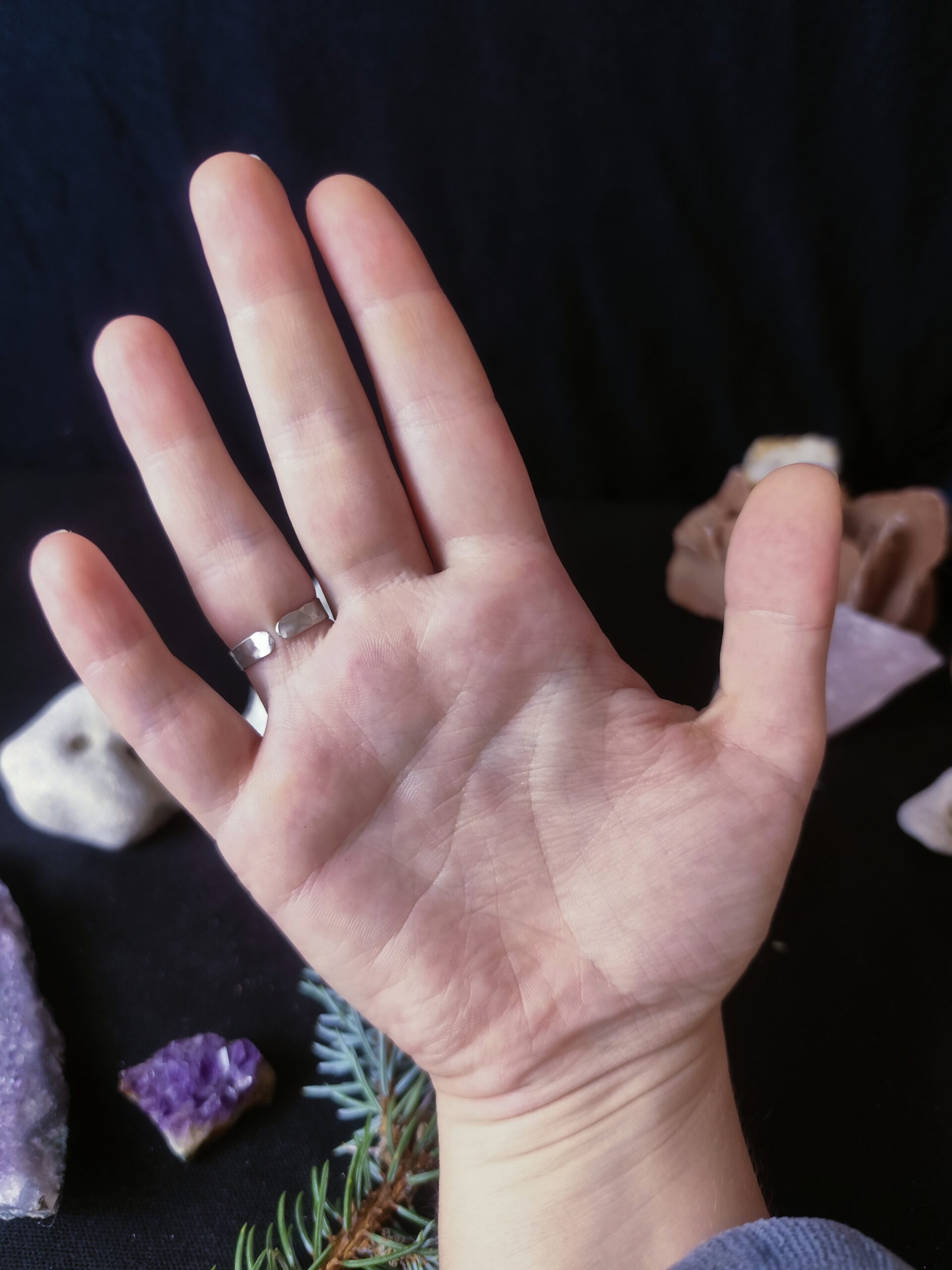 Bague Rusalka - Argent et Labradorite – Image 7