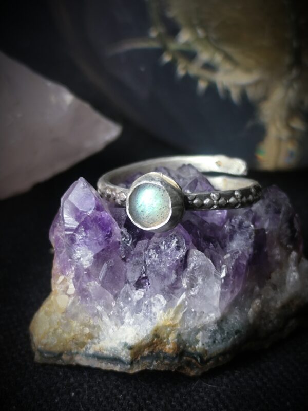 Bagues "Voile" - Labradorite – Image 2