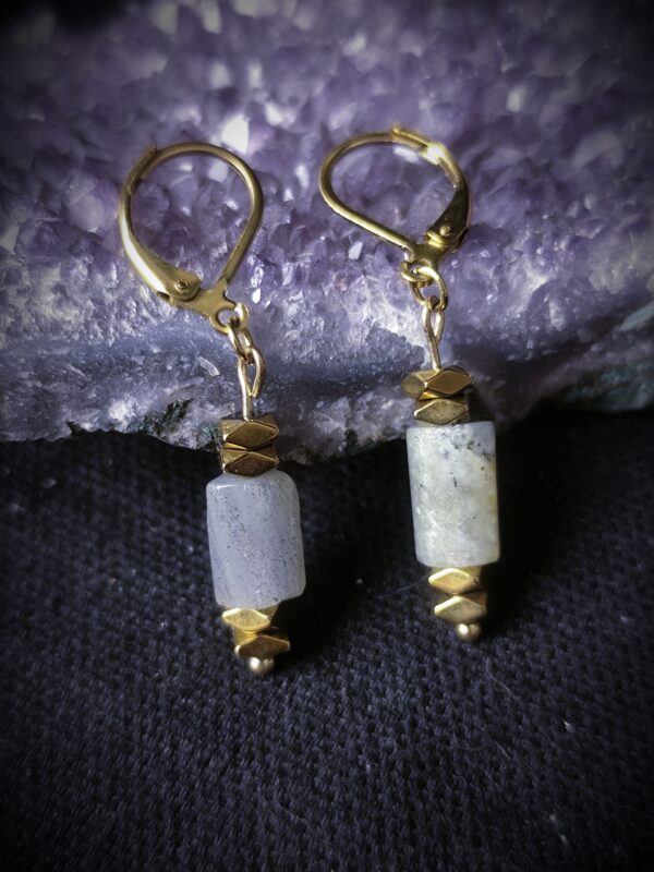 Boucles d'oreilles Aurore - Collection "Stanislava" – Image 2