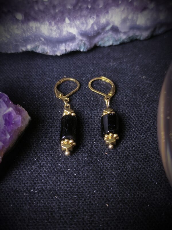 Boucles d'oreilles Ombre - Collection "Stanislava" – Image 4