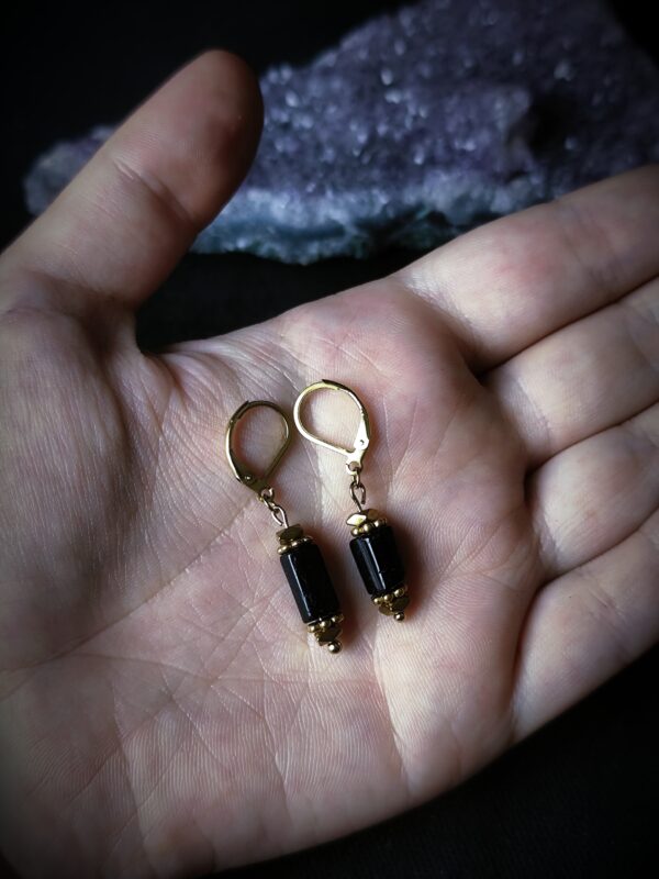 Boucles d'oreilles Ombre - Collection "Stanislava" – Image 5