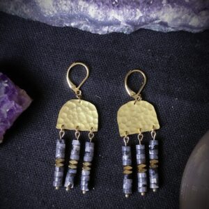 Boucles d'oreilles Horizon - Collection "Stanislava"