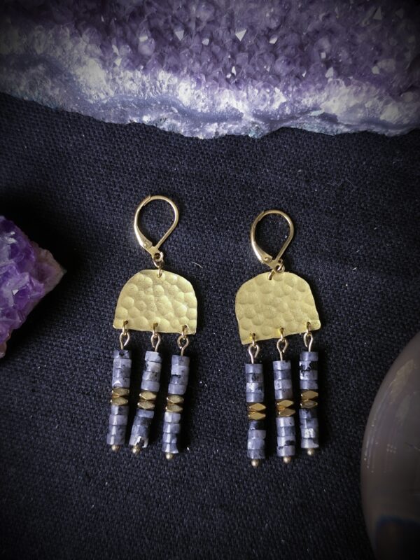 Boucles d'oreilles Horizon - Collection "Stanislava"