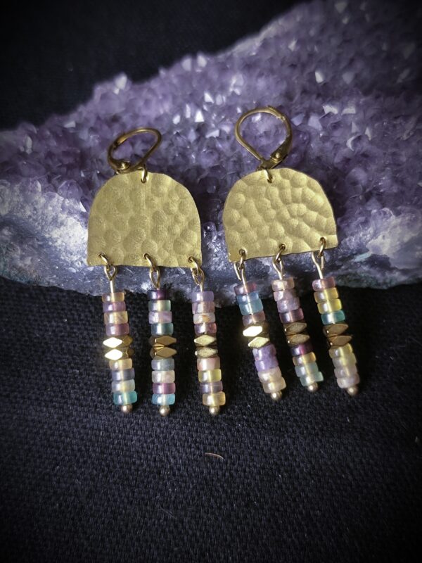 Boucles d'oreilles Eclipse - Collection "Stanislava" – Image 2
