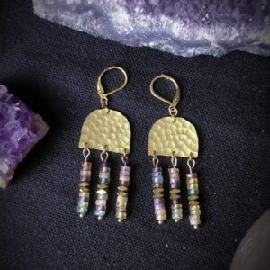 Boucles d'oreilles Eclipse - Collection "Stanislava"