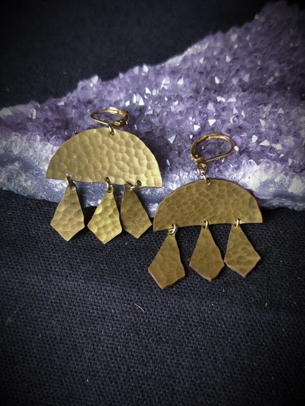 Boucles d'oreilles Élan - Collection "Stanislava" – Image 2