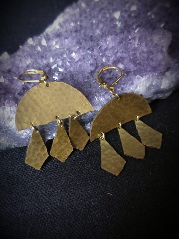 Boucles d'oreilles Élan - Collection "Stanislava" – Image 3