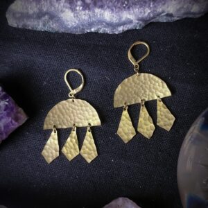Boucles d'oreilles Élan - Collection "Stanislava"