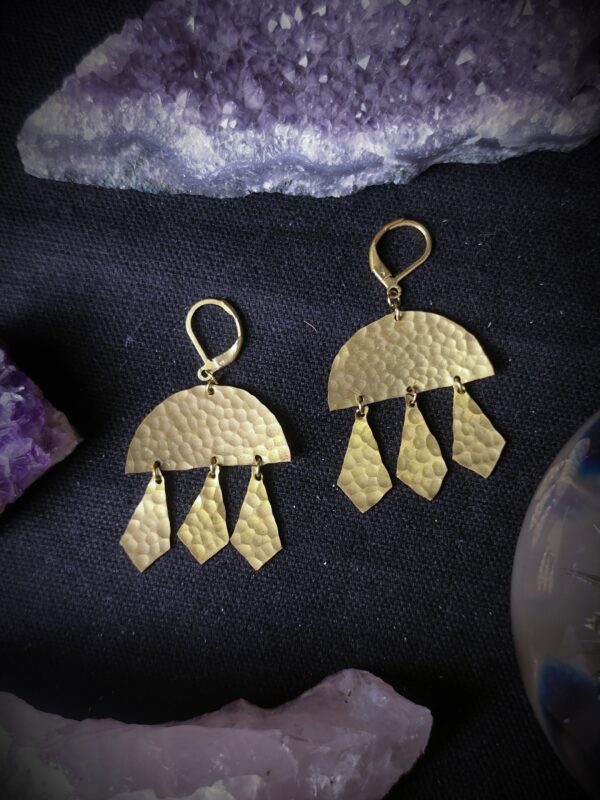Boucles d'oreilles Élan - Collection "Stanislava"