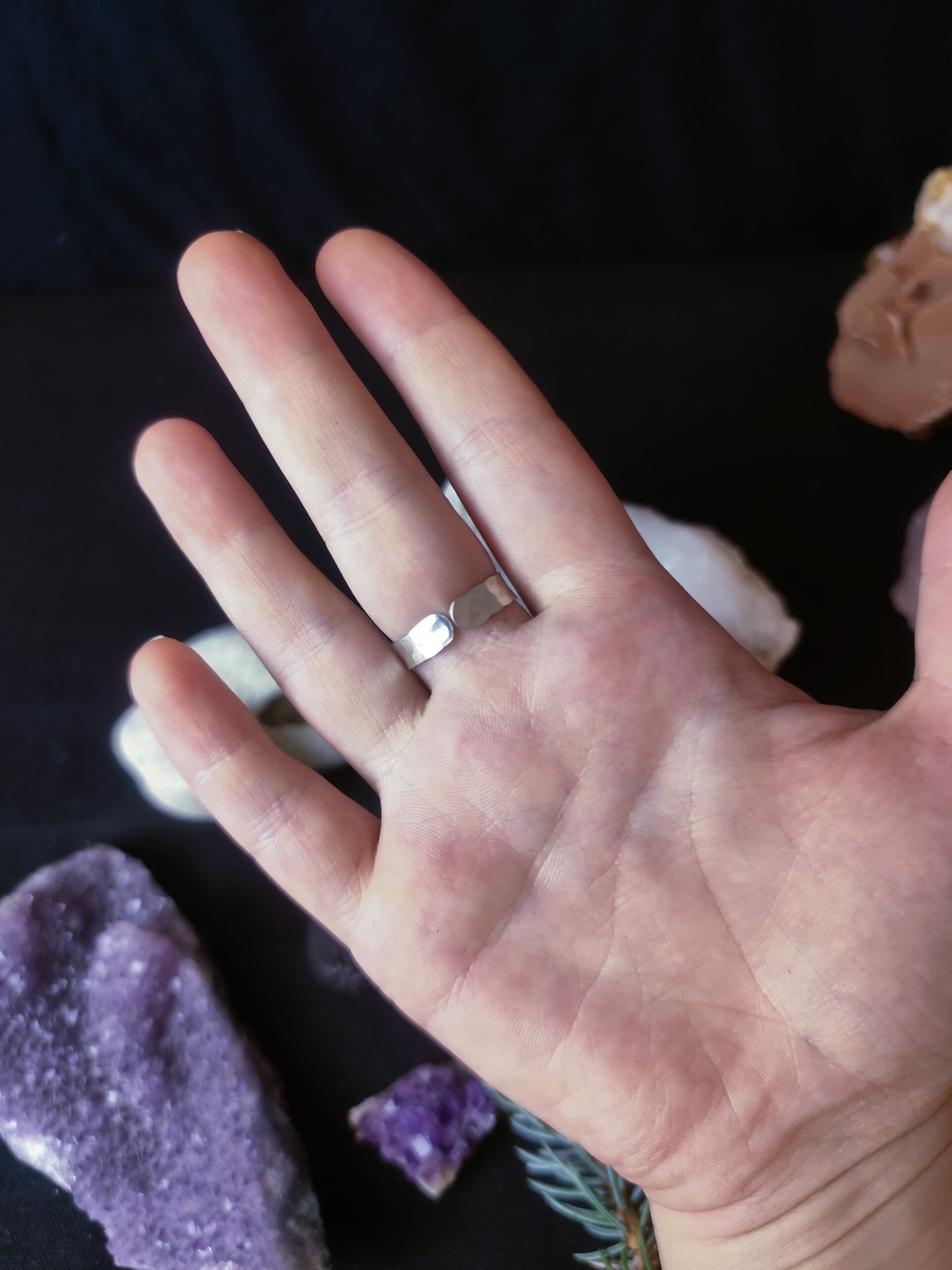 Bague Rusalka - Argent et Citrine – Image 9