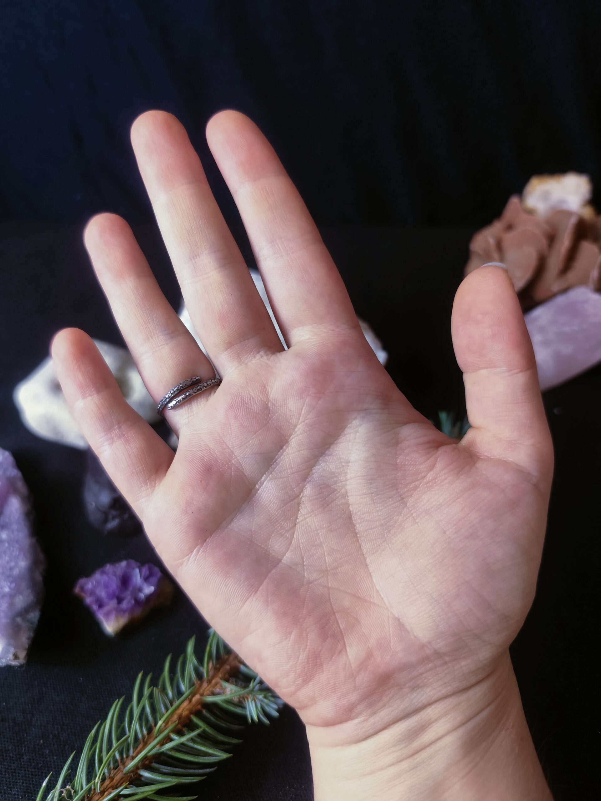 Bague Solenne - Argent et Pyrite – Image 8