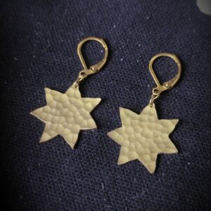 Boucles d'oreilles étoiles - Collection "Ode à la nuit"