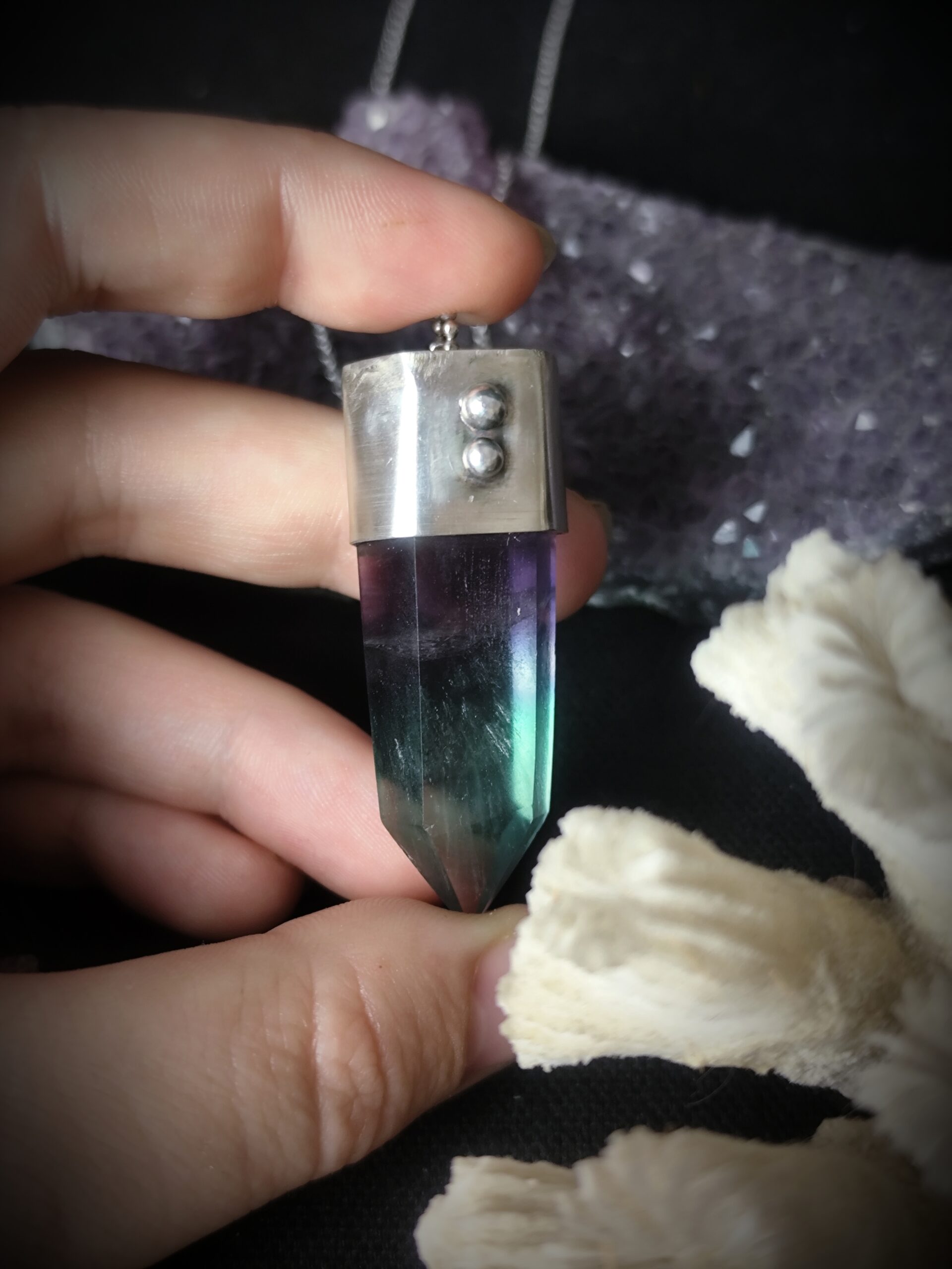 Collier "LUMEN" - Collection Pendules