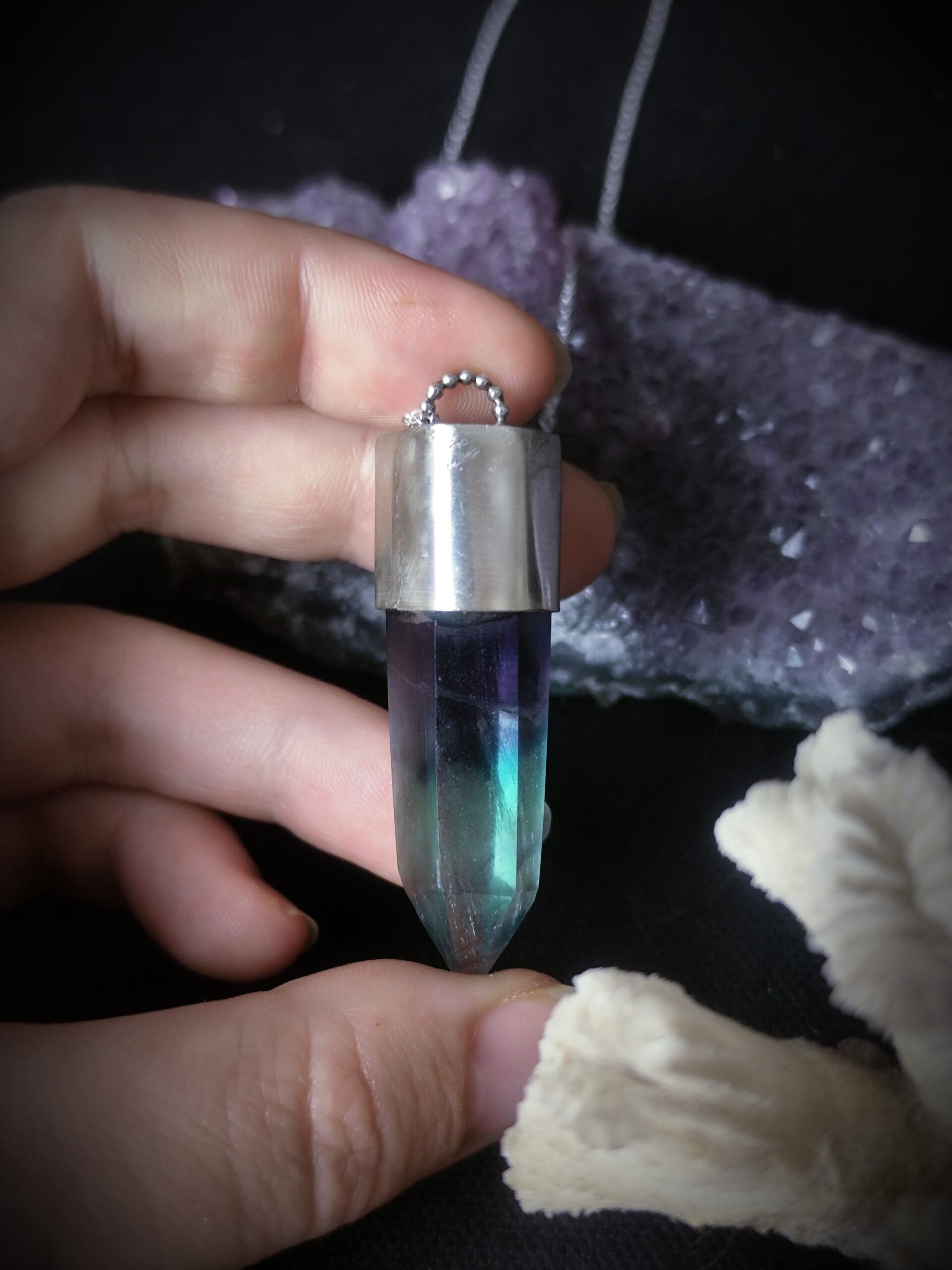 Collier "LUMEN" - Collection Pendules – Image 2