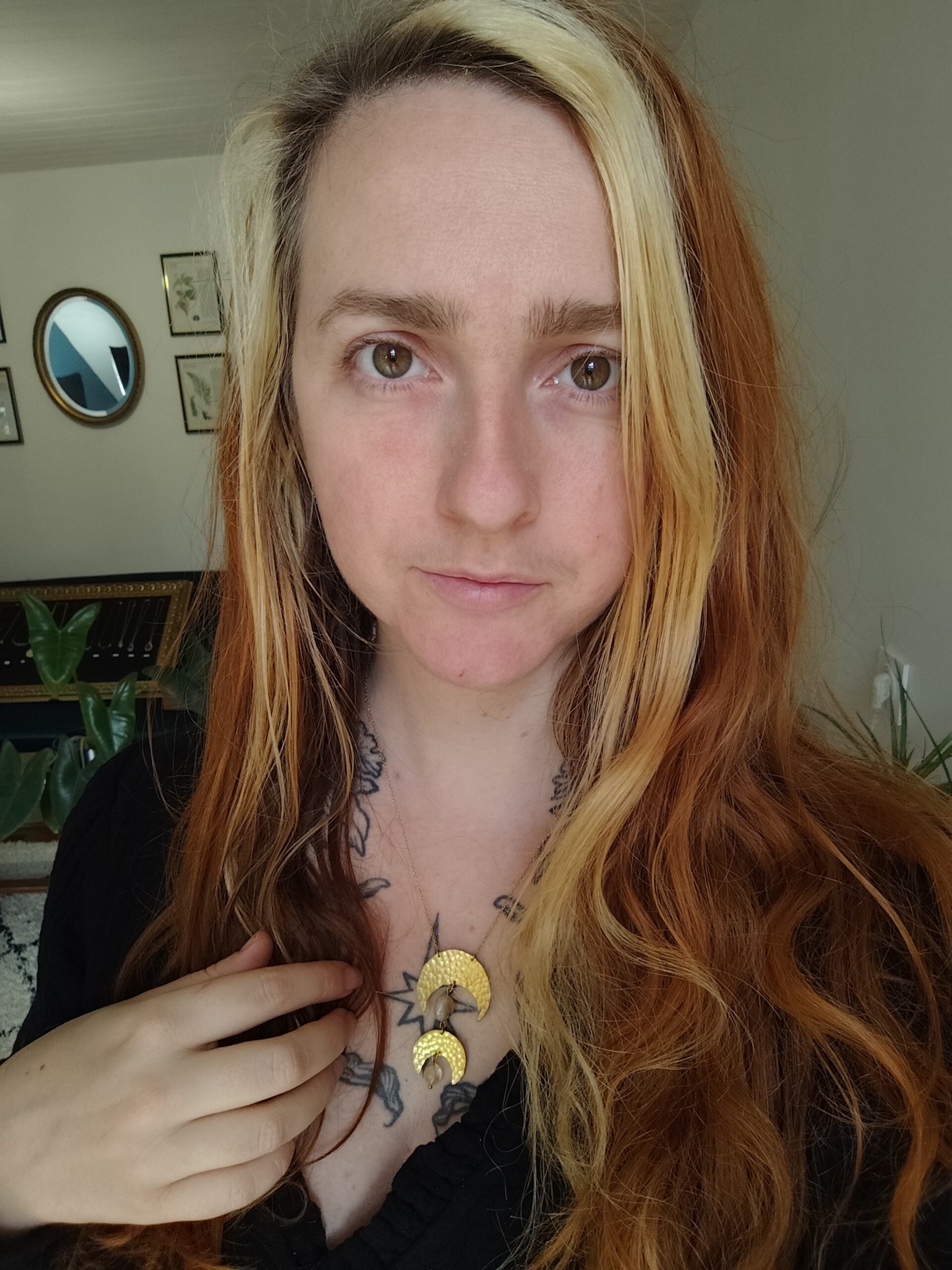 Collier Lunes Jumelles - Citrine – Image 5