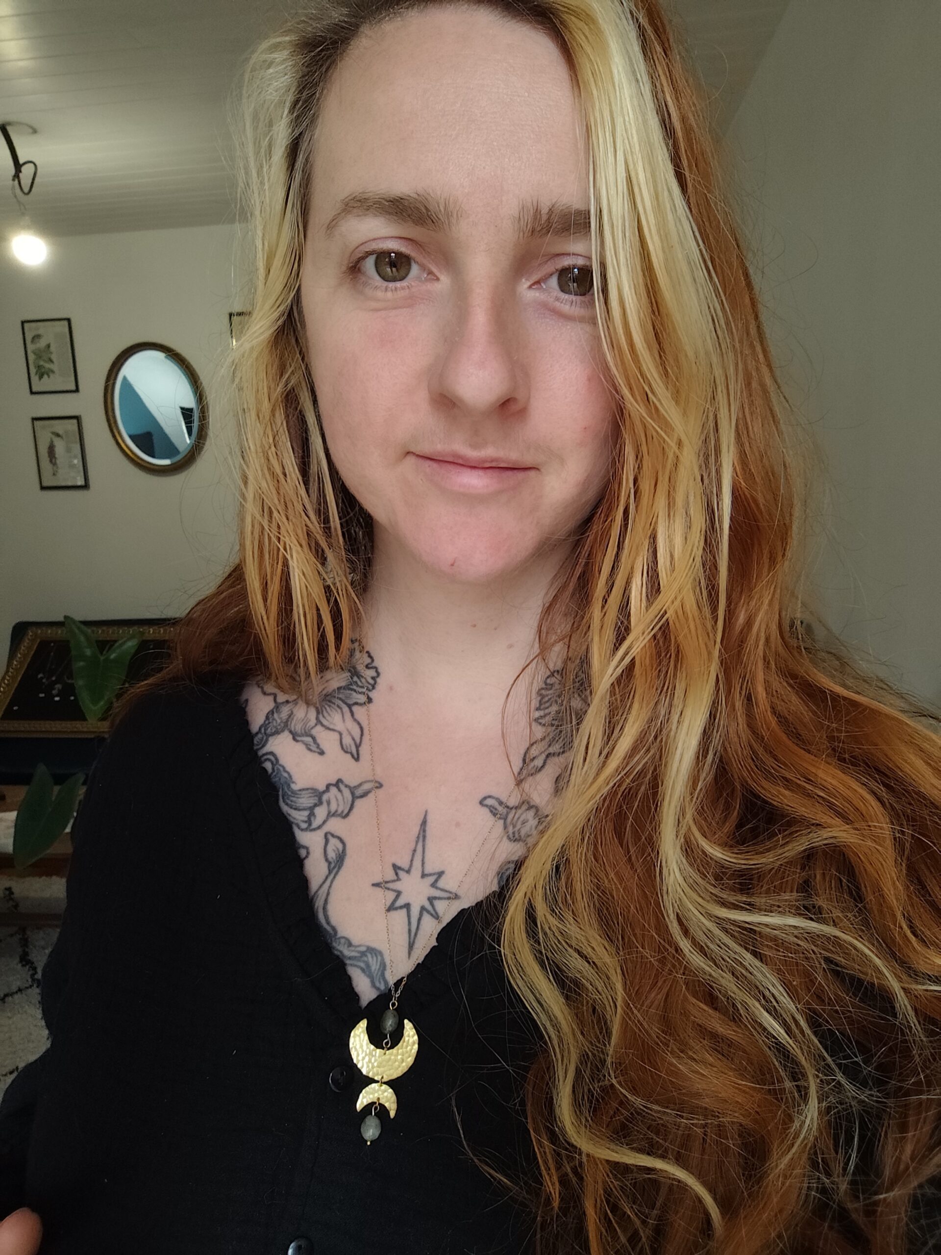 Collier Lunes Sauvages - Labradorite – Image 2