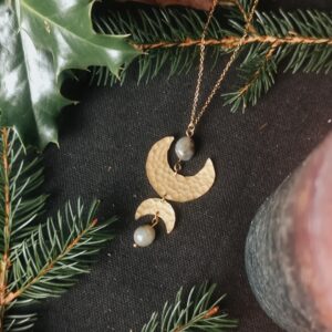 Collier Lunes Sauvages - Labradorite