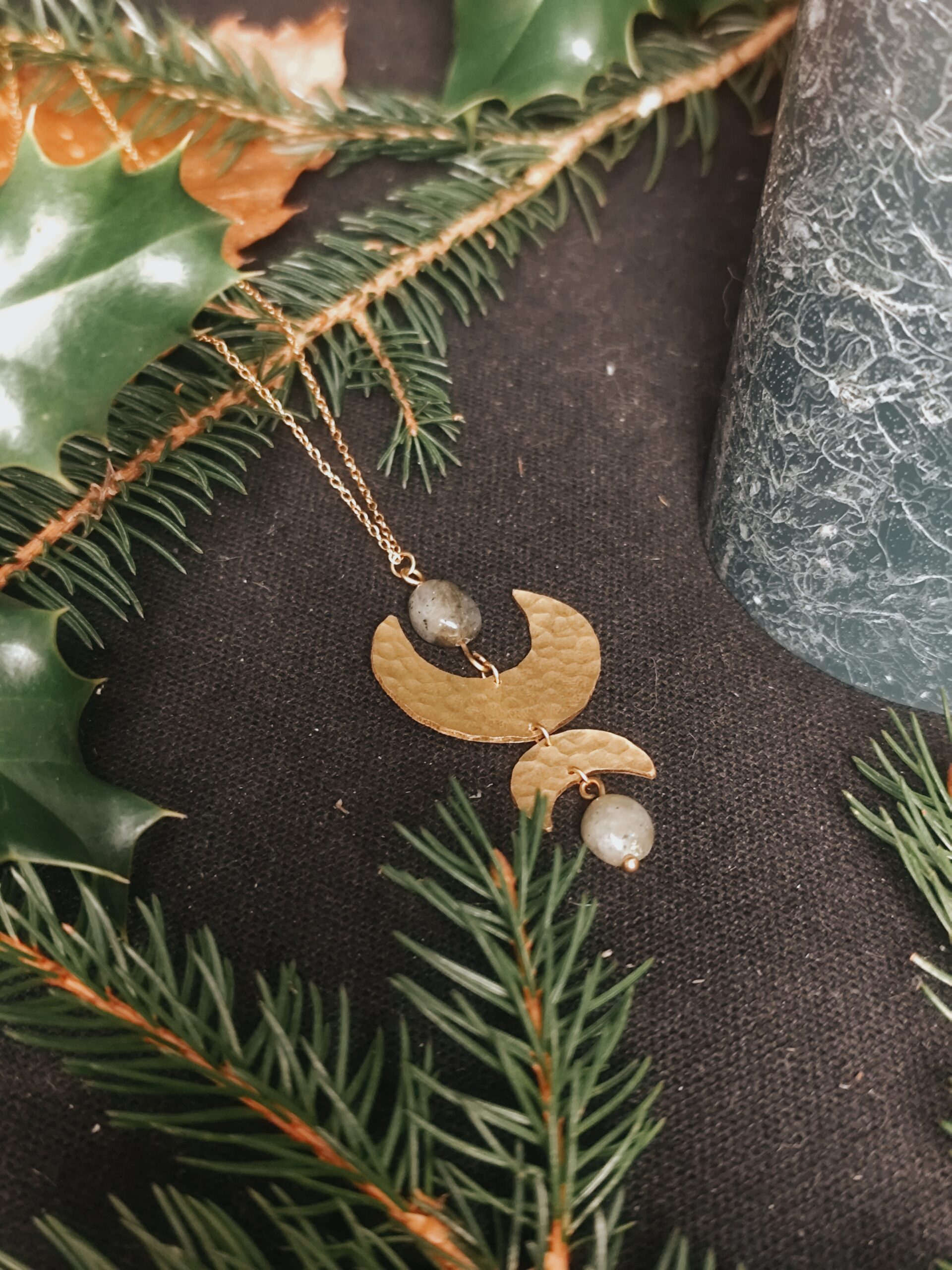 Collier Lunes Sauvages - Labradorite – Image 7