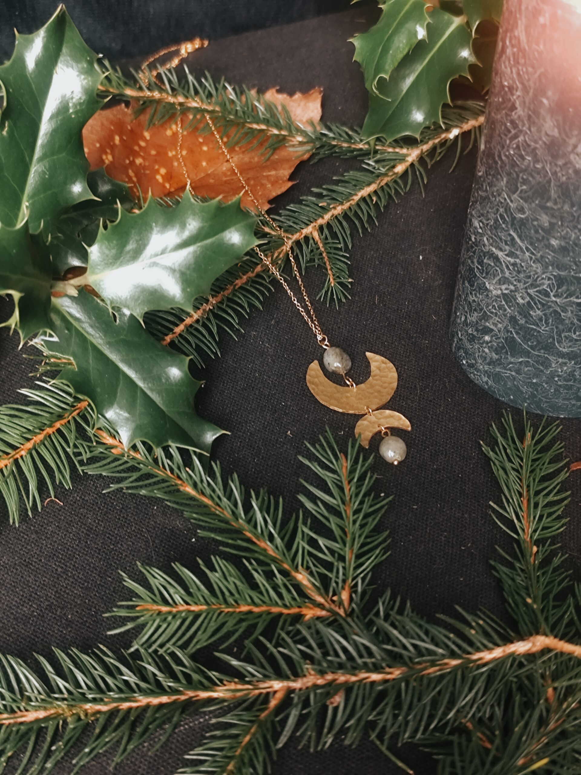 Collier Lunes Sauvages - Labradorite – Image 8