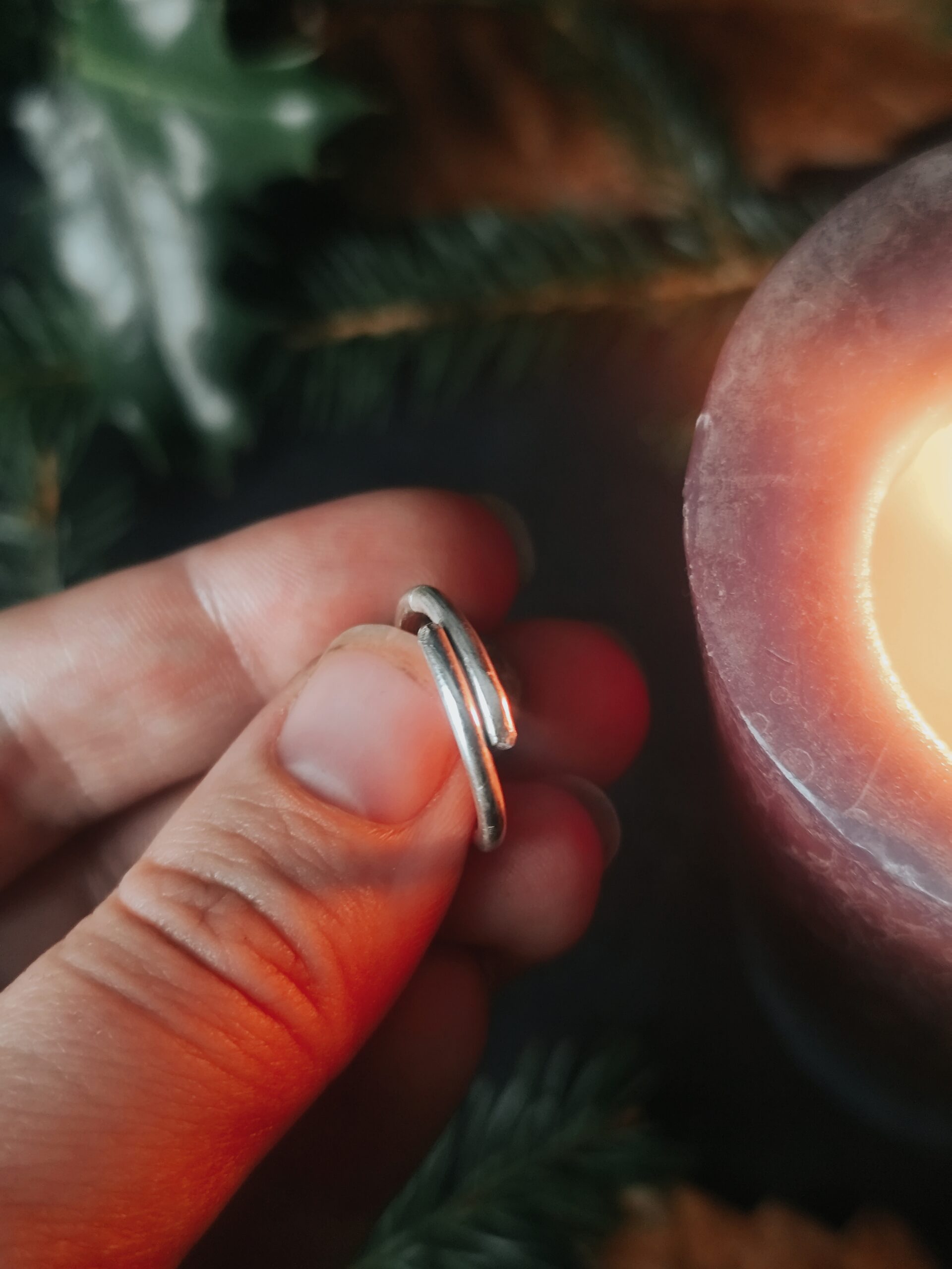 Bague La Bâtisseuse - Argent et Laiton – Image 8