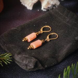 Boucles d'oreilles Iskra - Collection "Stanislava" - Pierre du soleil