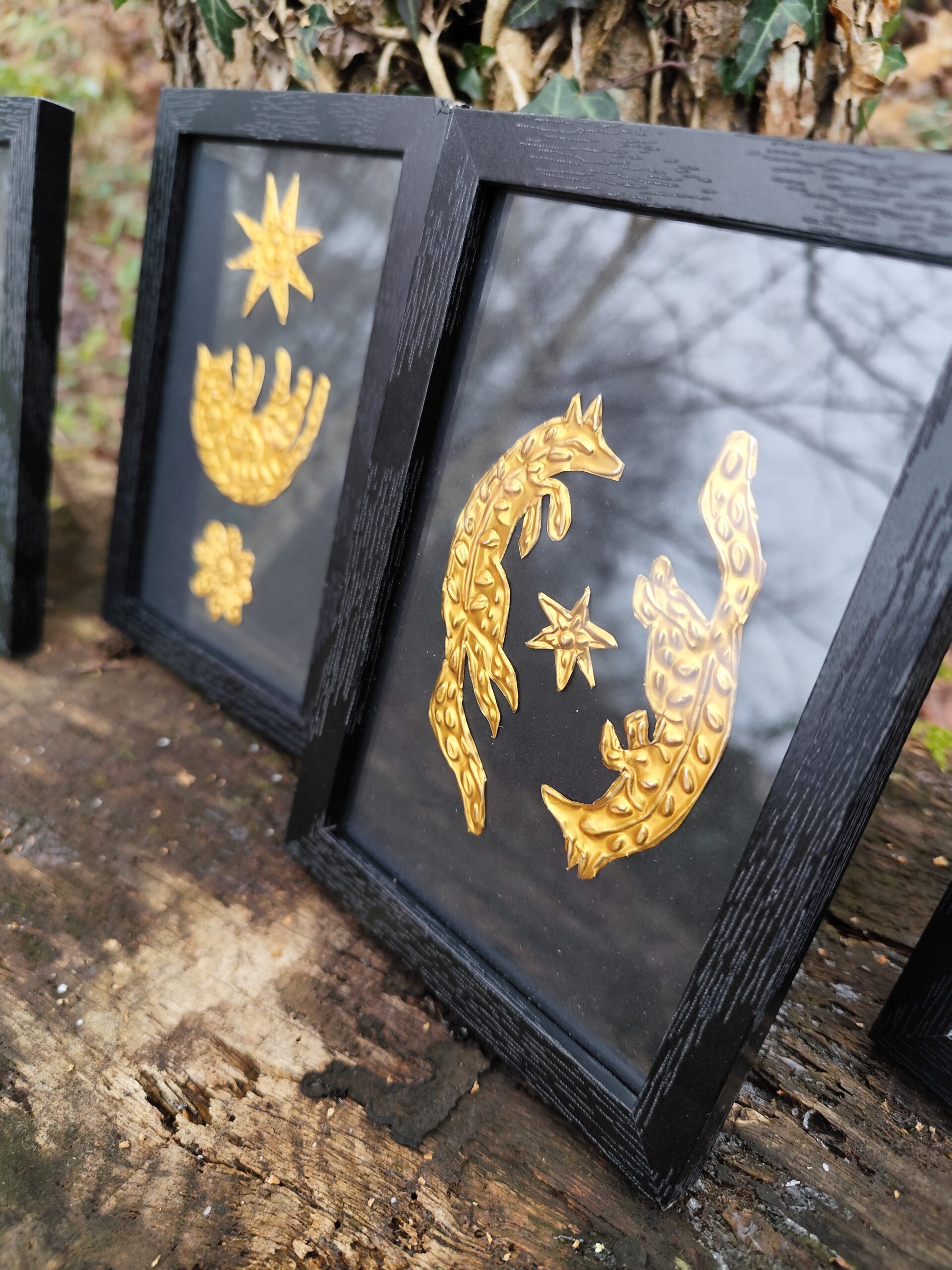 Les Renards - Collection "Bestiaire" en Métal Repoussé – Image 5