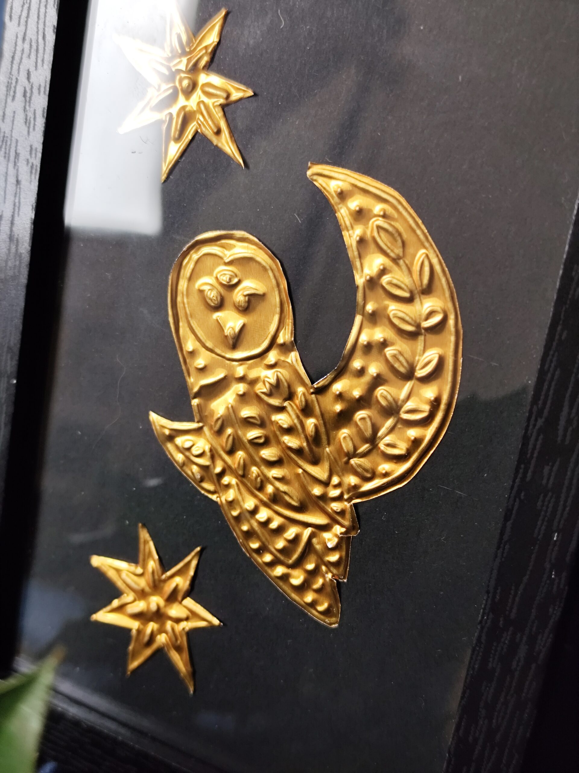 La Chouette - Collection "Bestiaire" en Métal Repoussé – Image 7