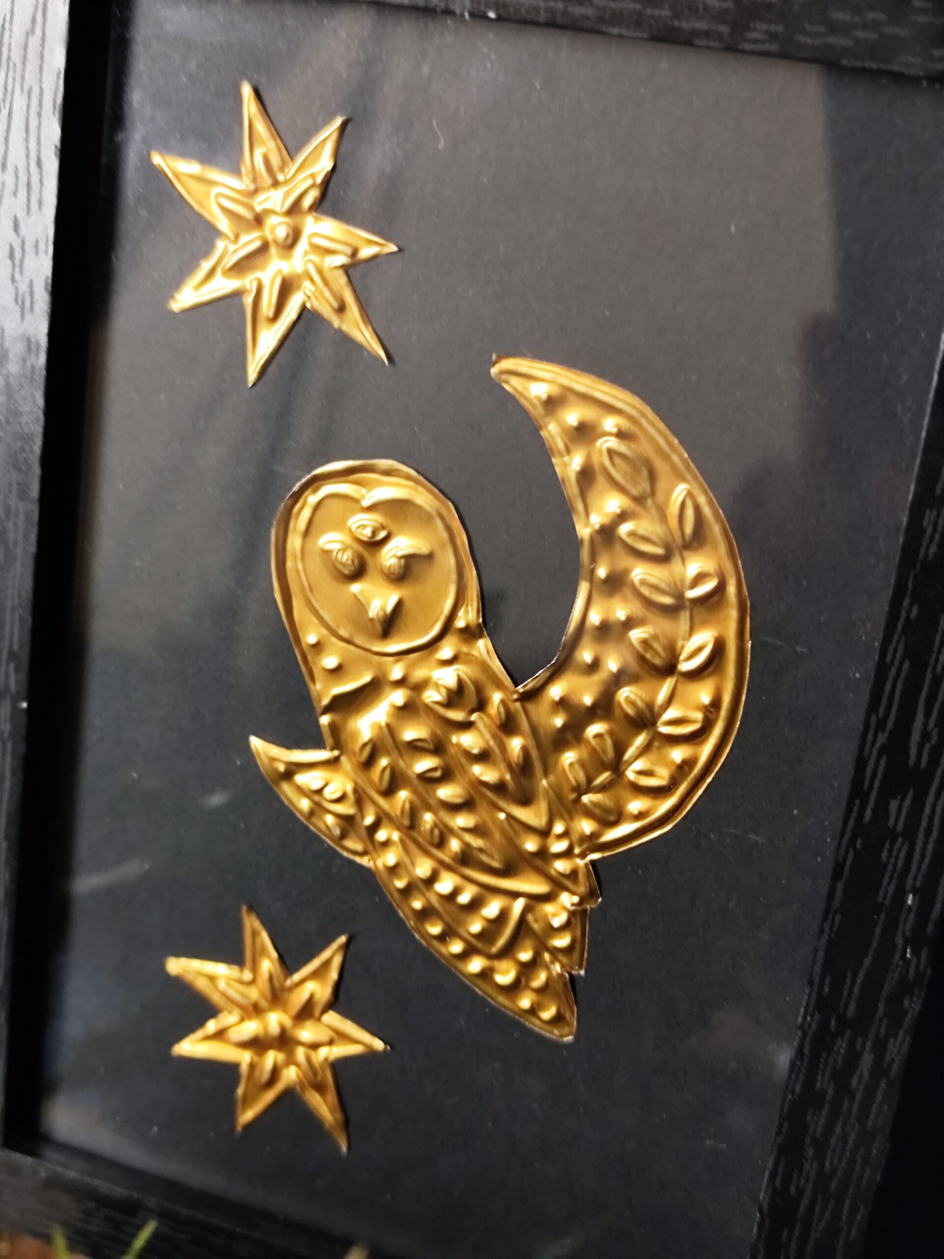 La Chouette - Collection "Bestiaire" en Métal Repoussé – Image 8