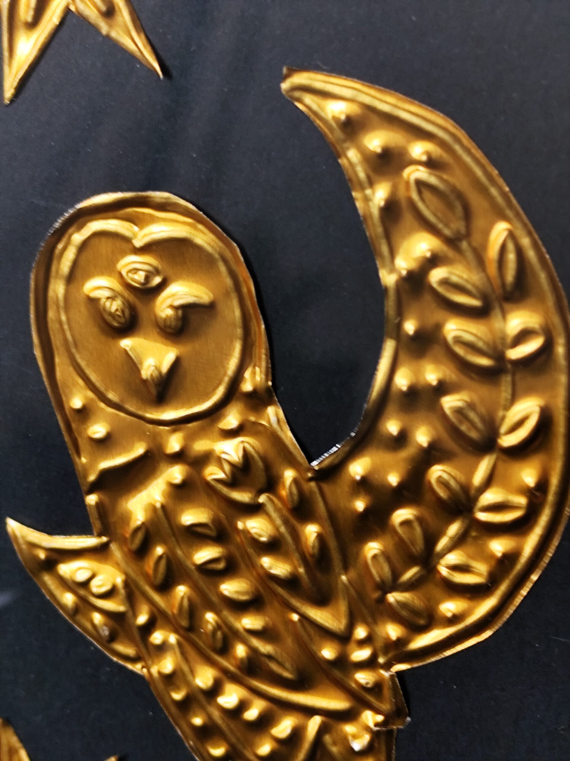 La Chouette - Collection "Bestiaire" en Métal Repoussé – Image 9