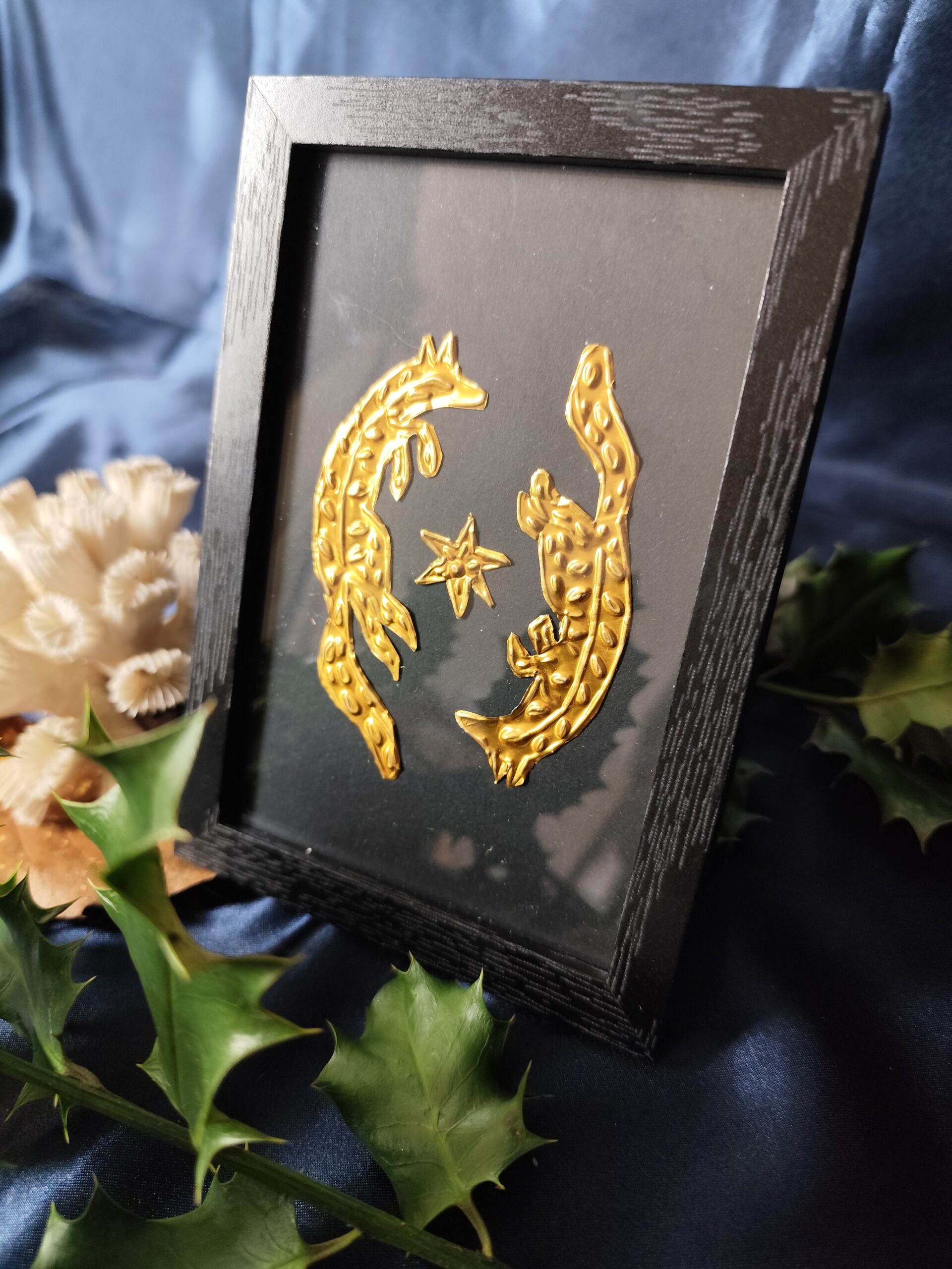 Les Renards - Collection "Bestiaire" en Métal Repoussé – Image 4