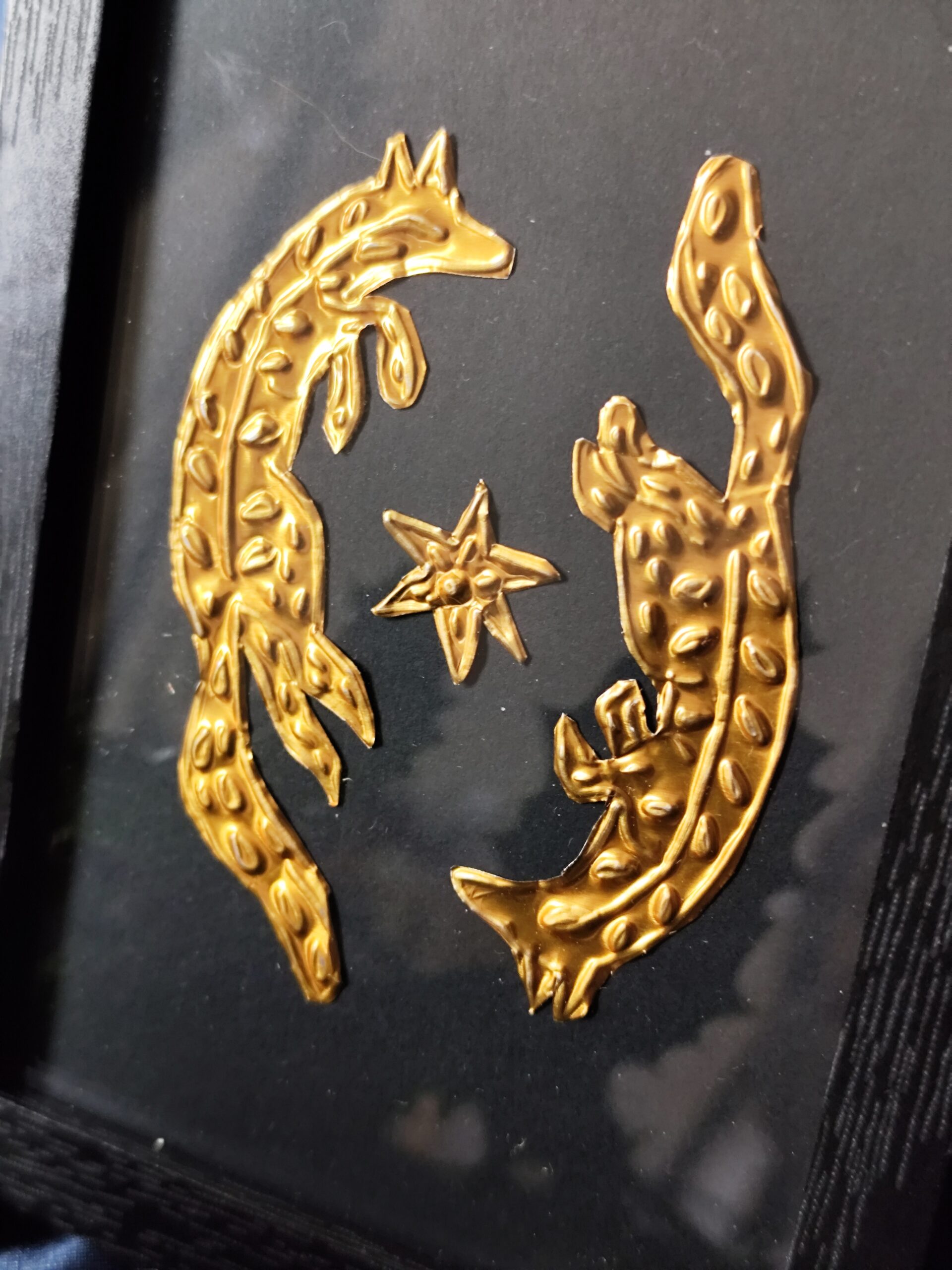 Les Renards - Collection "Bestiaire" en Métal Repoussé – Image 3