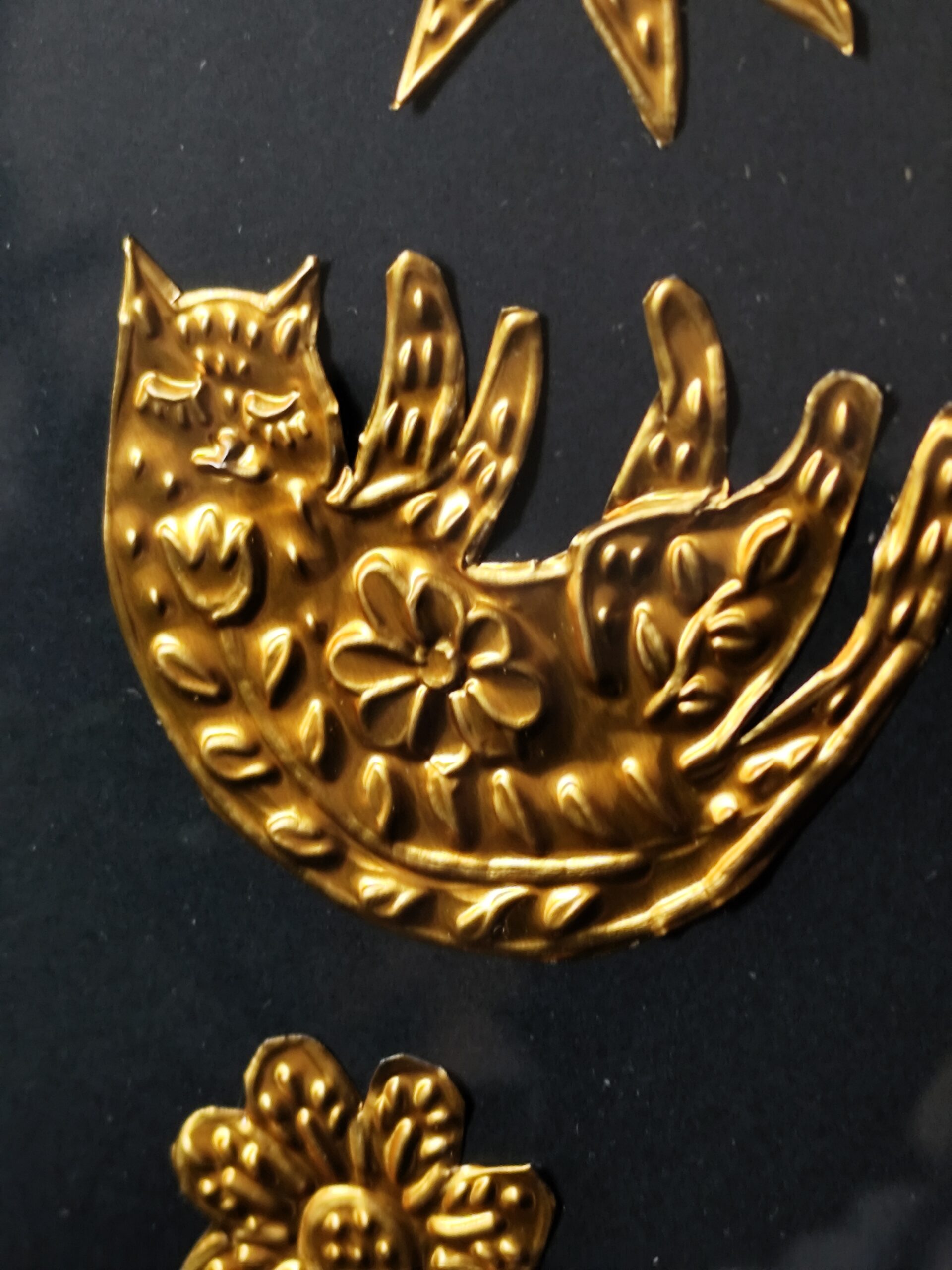 Le Chat - Collection "Bestiaire" en Métal Repoussé – Image 11