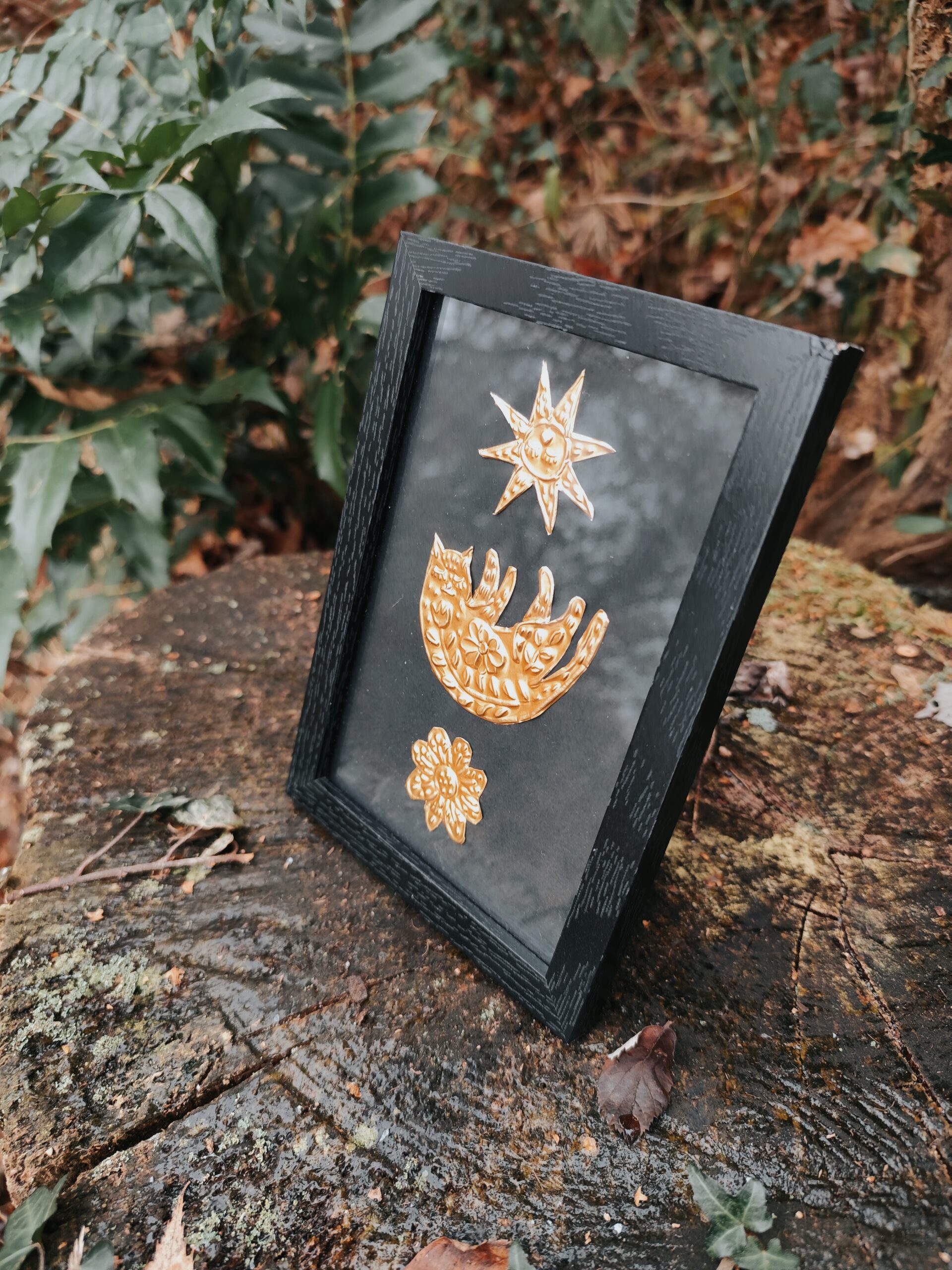 Le Chat - Collection "Bestiaire" en Métal Repoussé – Image 4