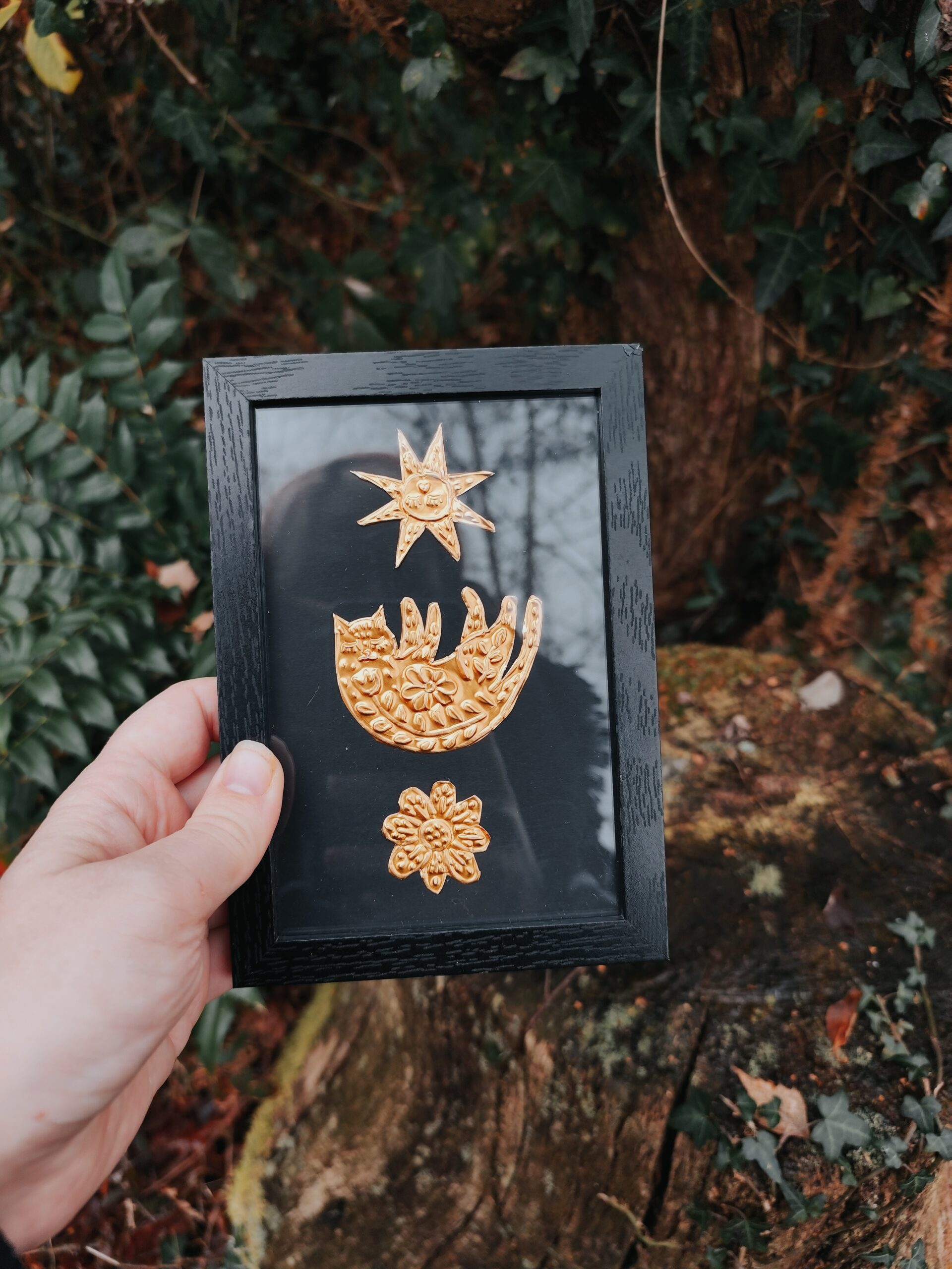 Le Chat - Collection "Bestiaire" en Métal Repoussé