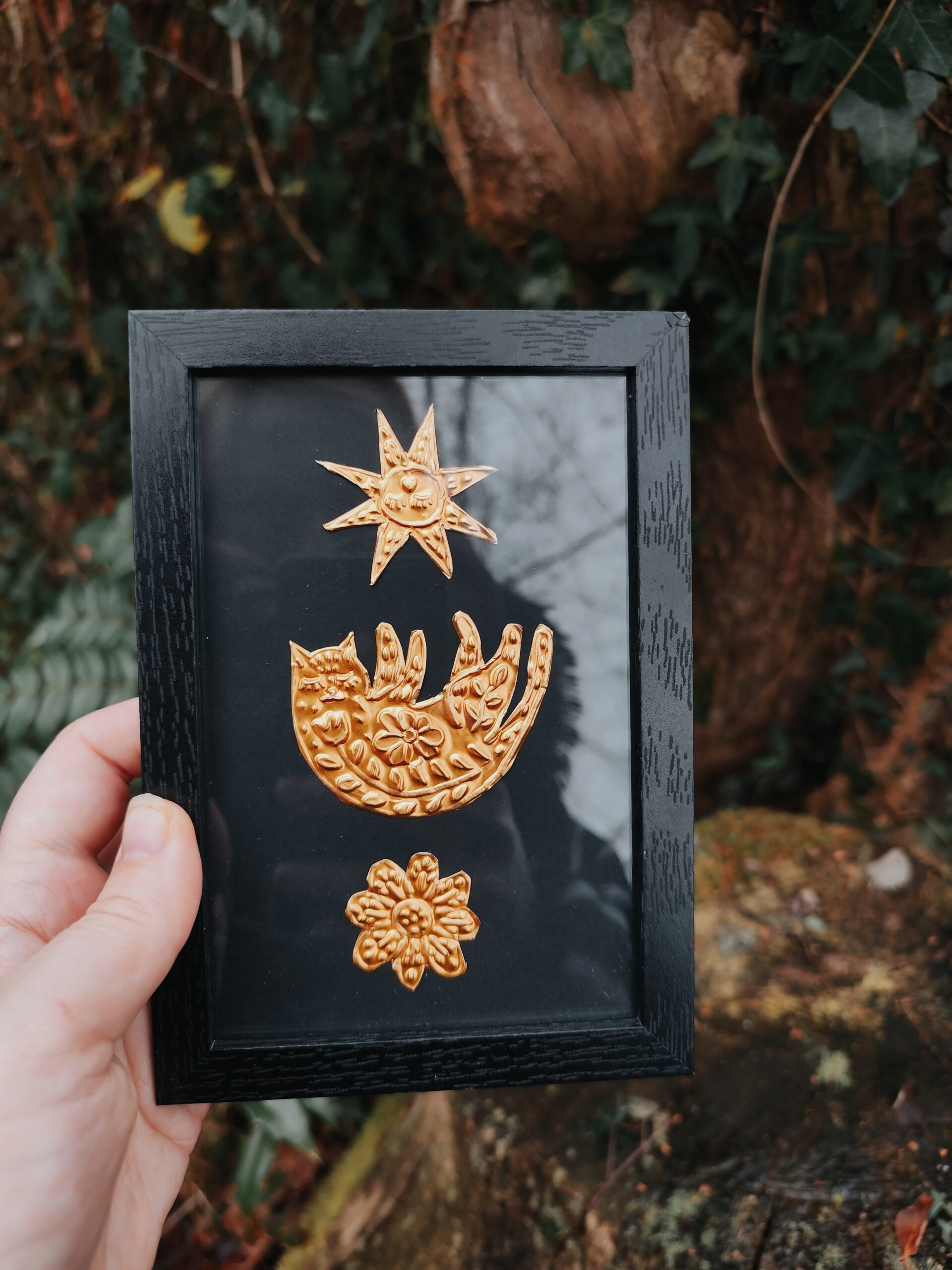 Le Chat - Collection "Bestiaire" en Métal Repoussé – Image 2