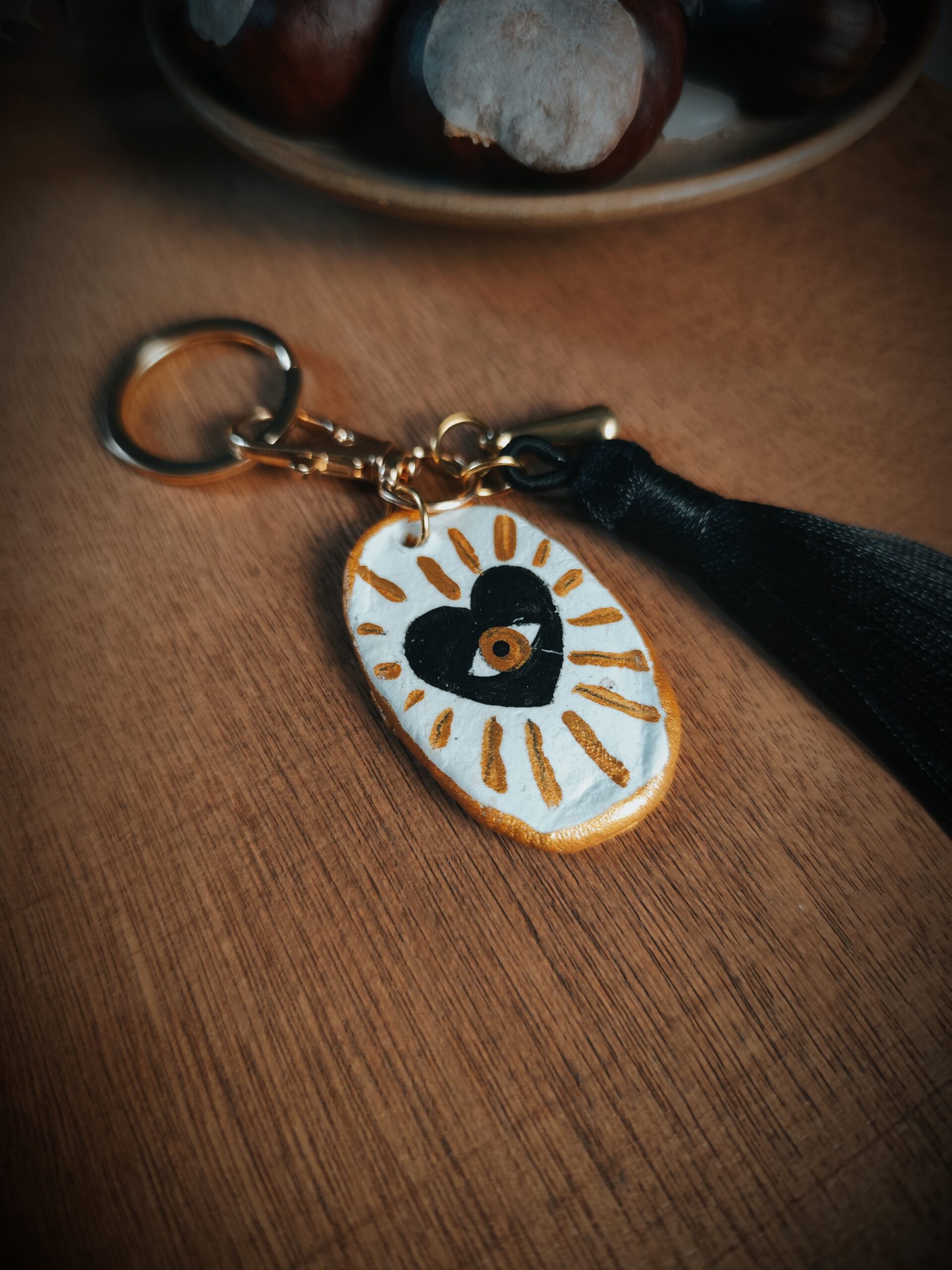 Porte clé Coeur Sacré – Image 3