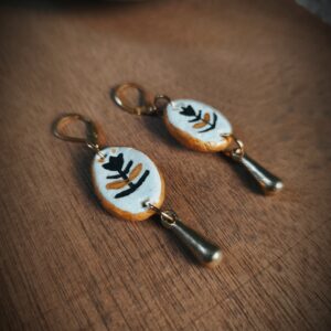 Boucles d'oreilles fleurs "éclosion"