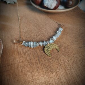 Collier "Lune Gardienne" - Labradorite