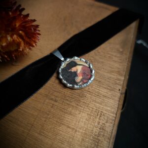 Collier "La Boule de cristal" - Collection "Sorcières"