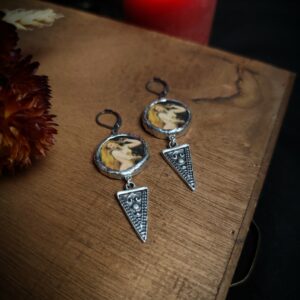 Boucles d'oreilles "Lilith" - Collection "Sorcières"